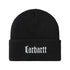 Carhartt Wip Schooling Beanie Bonnet - Black / Wax - Streetart.fr